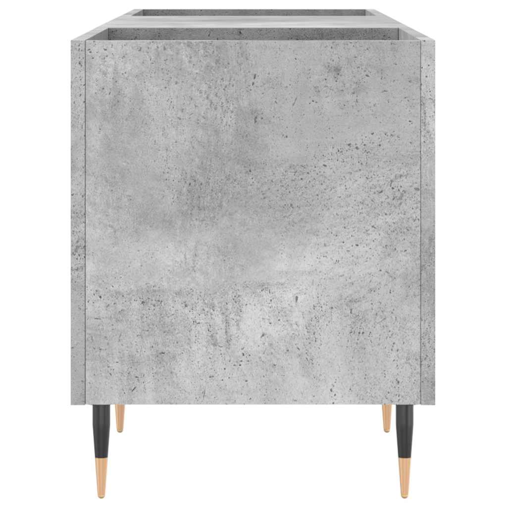 vidaXL Szafka na płyty, szarość betonu, 121x38x48 cm