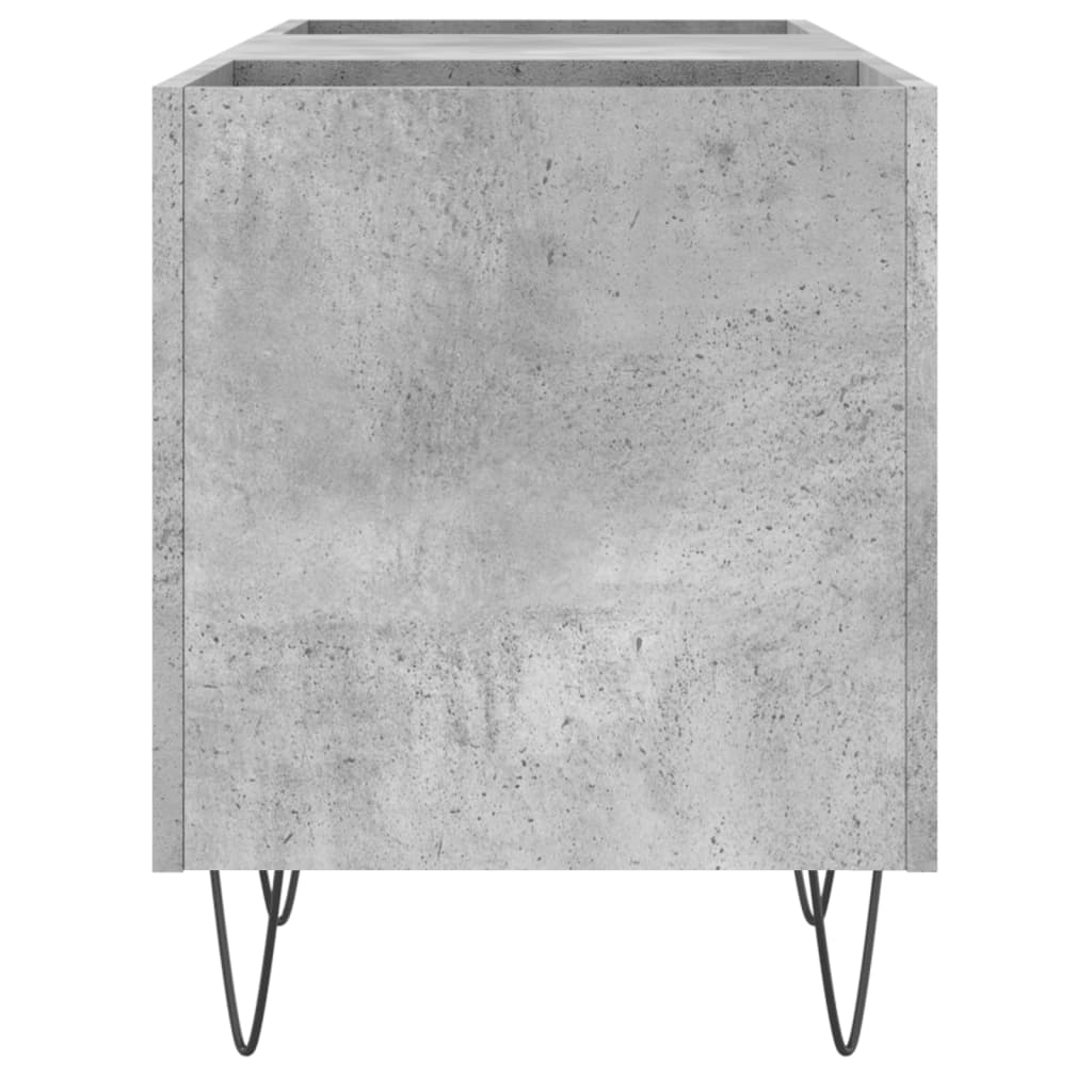 vidaXL Szafka na płyty, szarość betonu, 121x38x48 cm