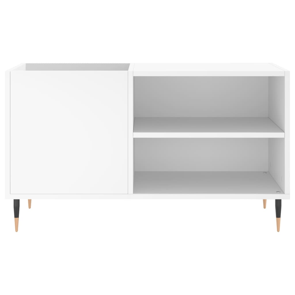vidaXL Szafka na płyty, biała, 85x38x48 cm, materiał drewnopochodny
