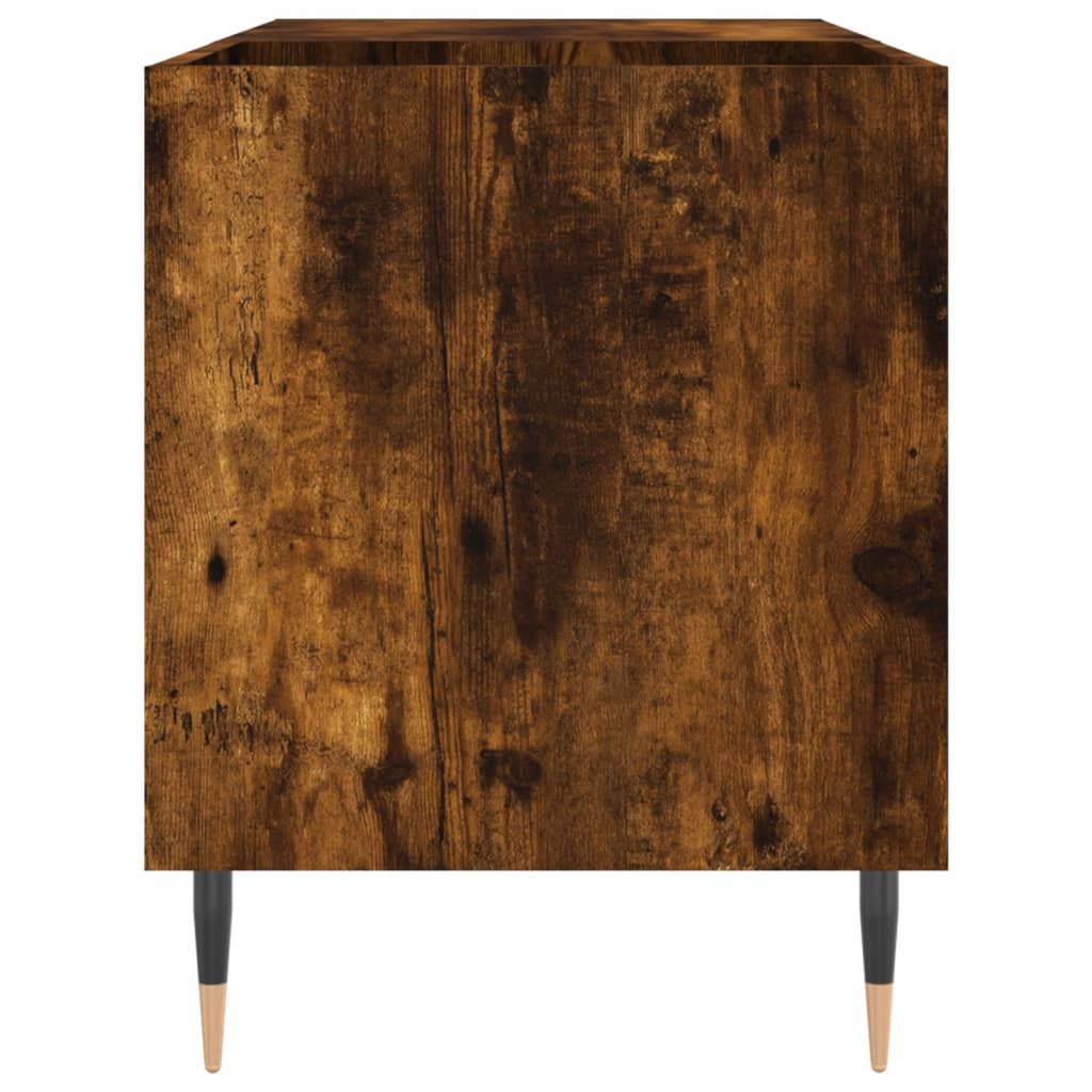 vidaXL Szafka na płyty, przydymiony dąb, 85x38x48 cm