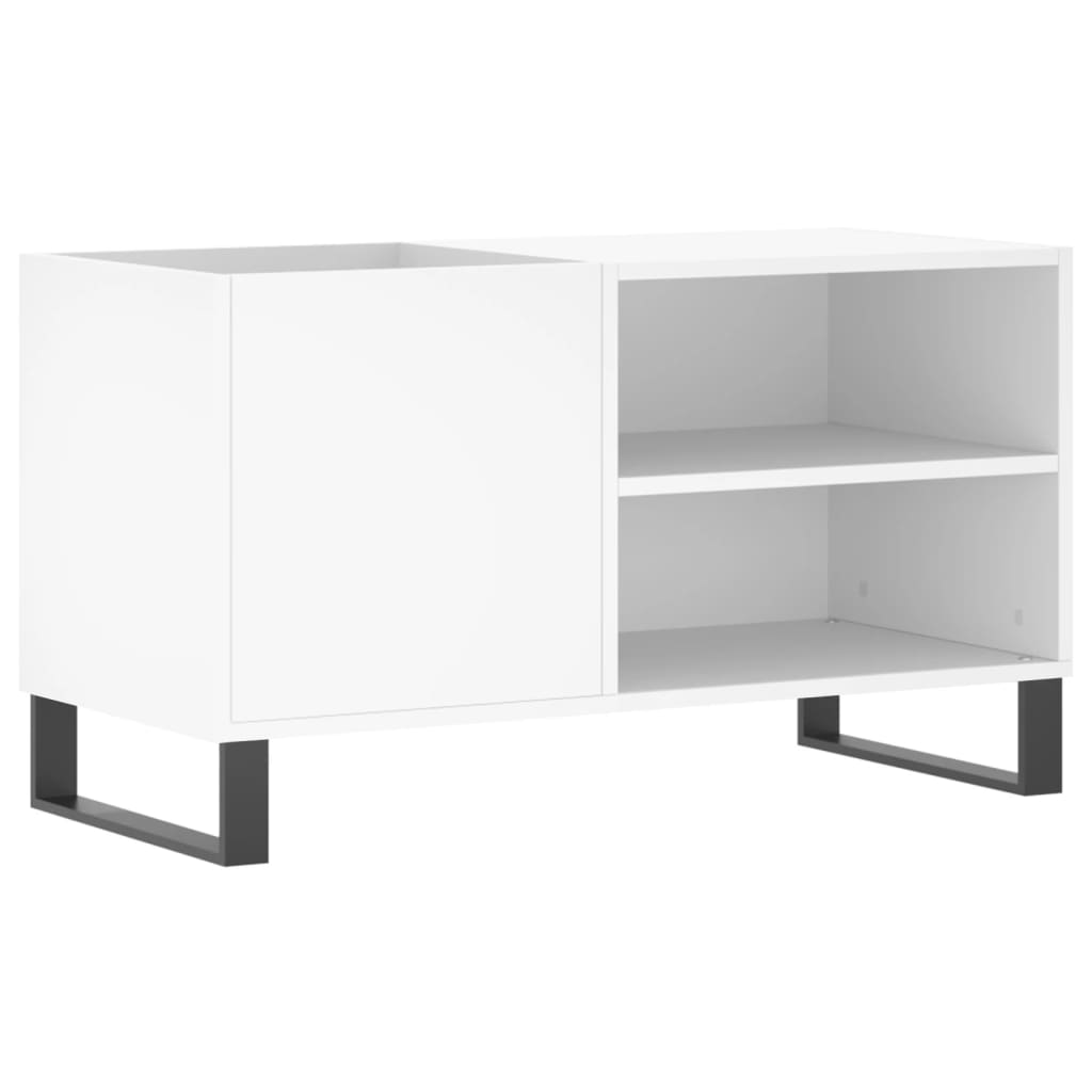 vidaXL Szafka na płyty, biała, 85x38x48 cm, materiał drewnopochodny