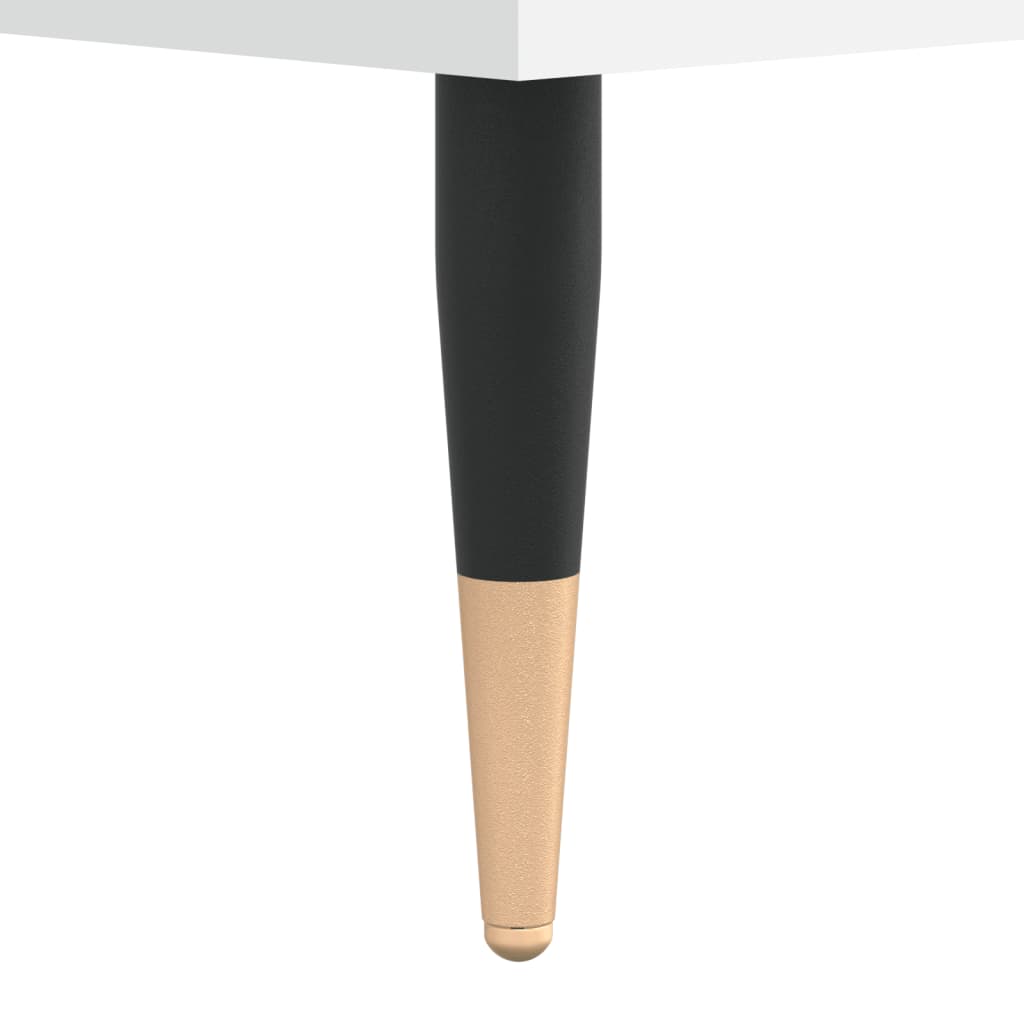 vidaXL Szafka na płyty, biała, 74,5x38x48 cm, materiał drewnopochodny