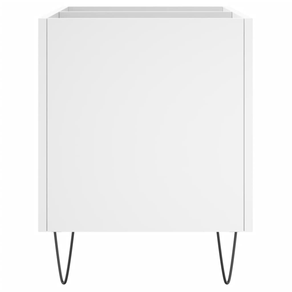 vidaXL Szafka na płyty, biała, 74,5x38x48 cm, materiał drewnopochodny