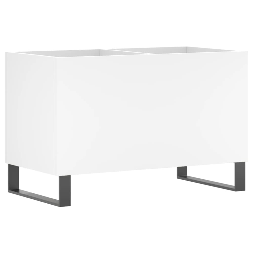 vidaXL Szafka na płyty, biała, 74,5x38x48 cm, materiał drewnopochodny
