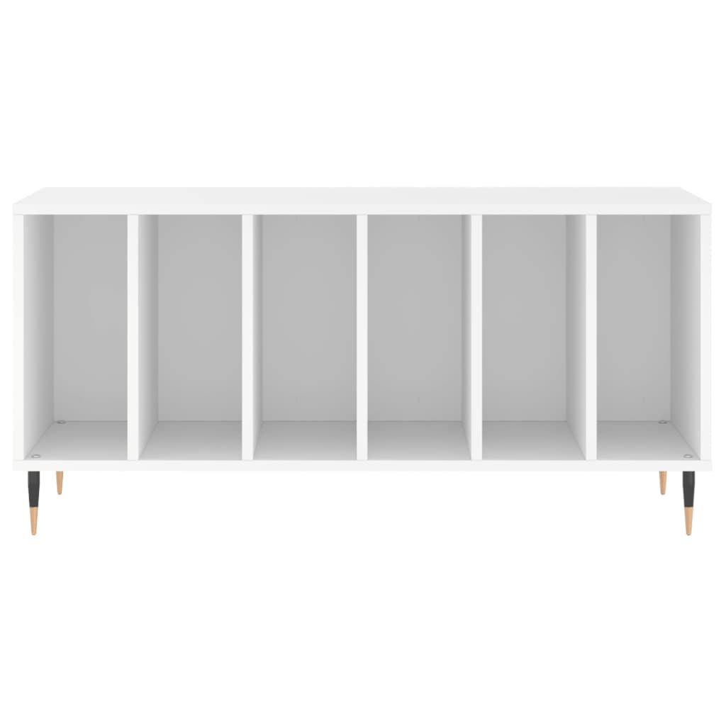 vidaXL Szafka na płyty, biała, 100x38x48 cm, materiał drewnopochodny