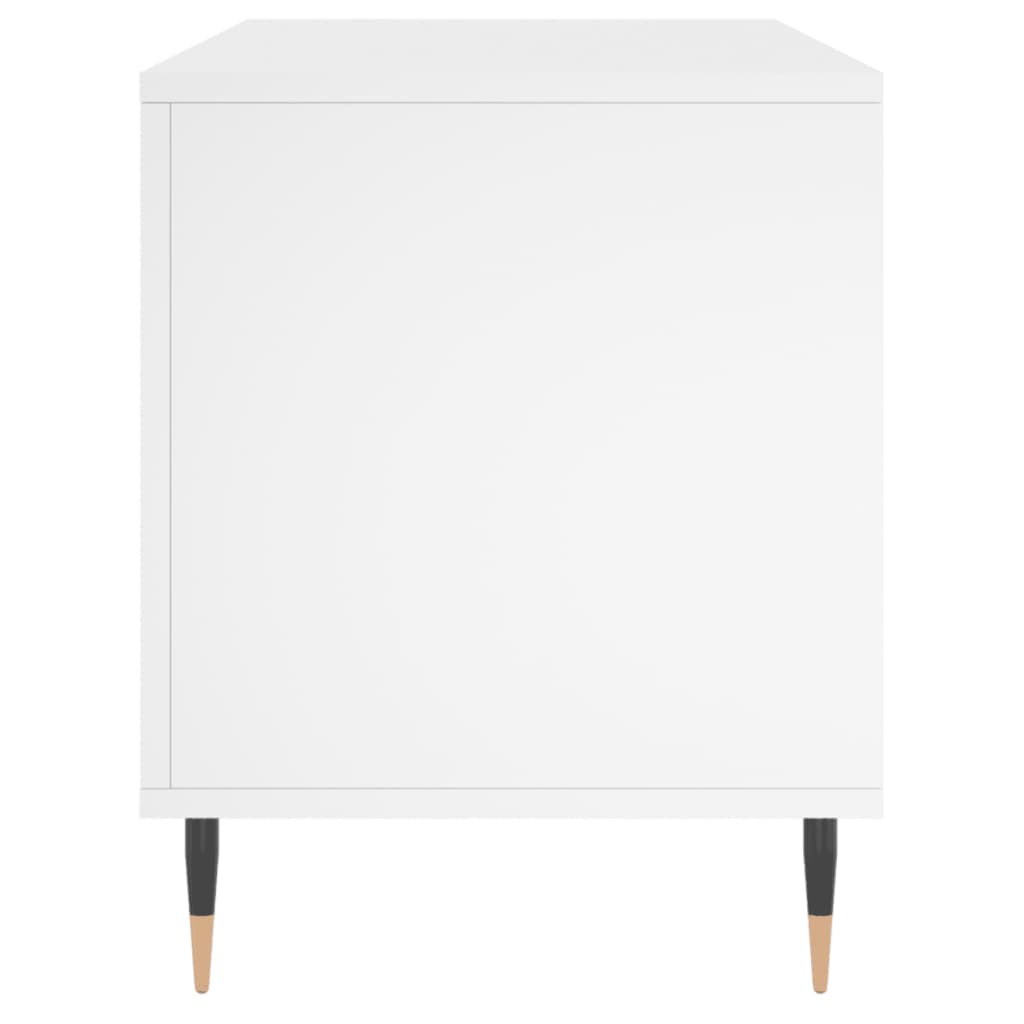 vidaXL Szafka na płyty, biała, 100x38x48 cm, materiał drewnopochodny