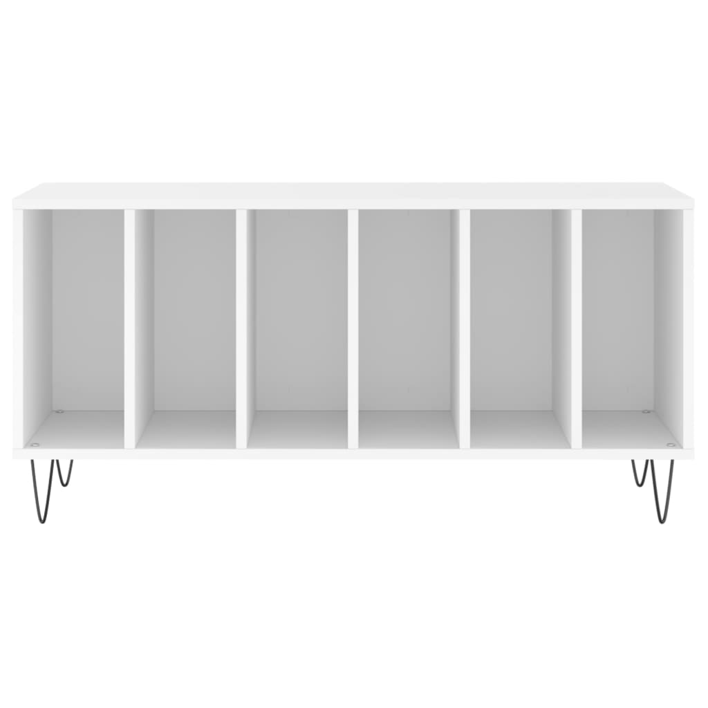 vidaXL Szafka na płyty, biała, 100x38x48 cm, materiał drewnopochodny