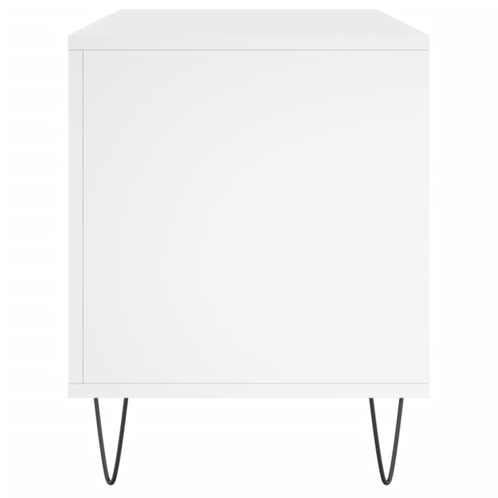 vidaXL Szafka na płyty, biała, 100x38x48 cm, materiał drewnopochodny