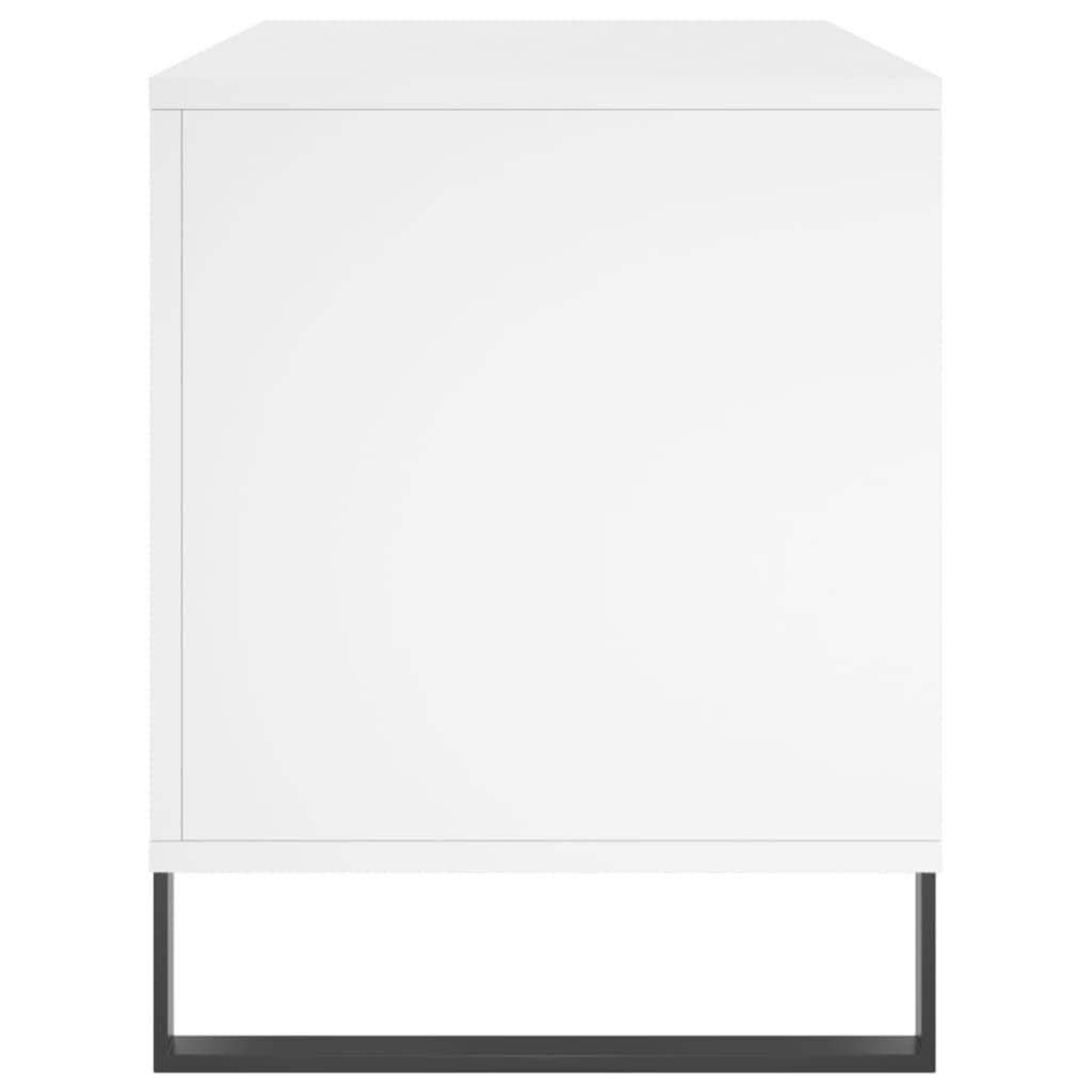 vidaXL Szafka na płyty, biała, 100x38x48 cm, materiał drewnopochodny