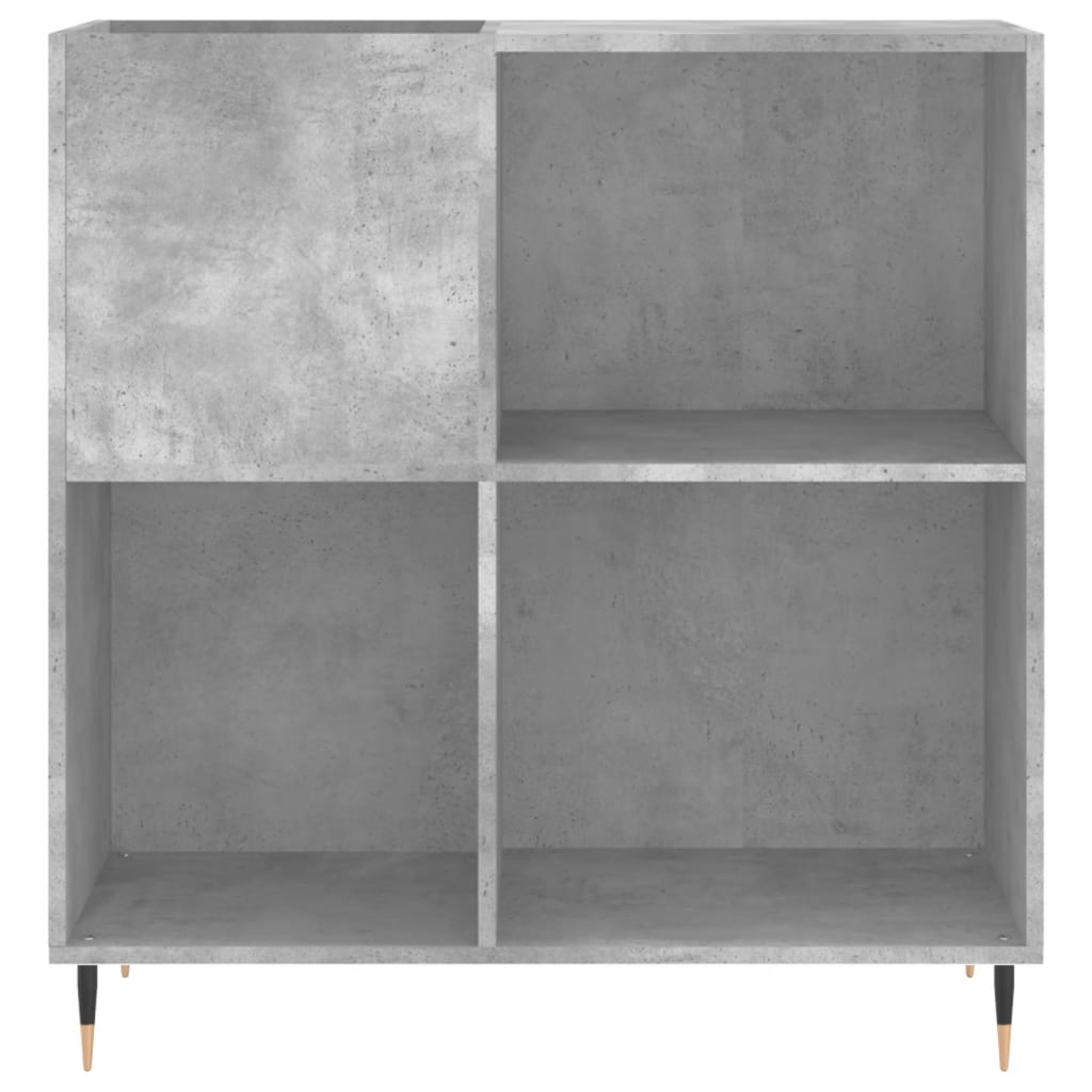 vidaXL Szafka na płyty, szarość betonu, 84,5x38x89 cm