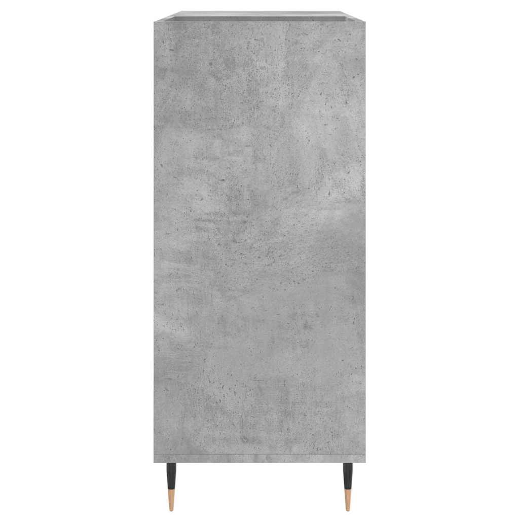 vidaXL Szafka na płyty, szarość betonu, 84,5x38x89 cm