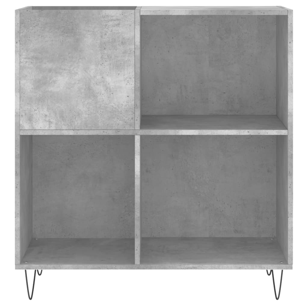 vidaXL Szafka na płyty, szarość betonu, 84,5x38x89 cm