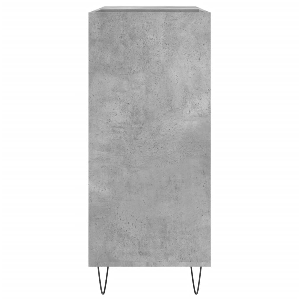 vidaXL Szafka na płyty, szarość betonu, 84,5x38x89 cm