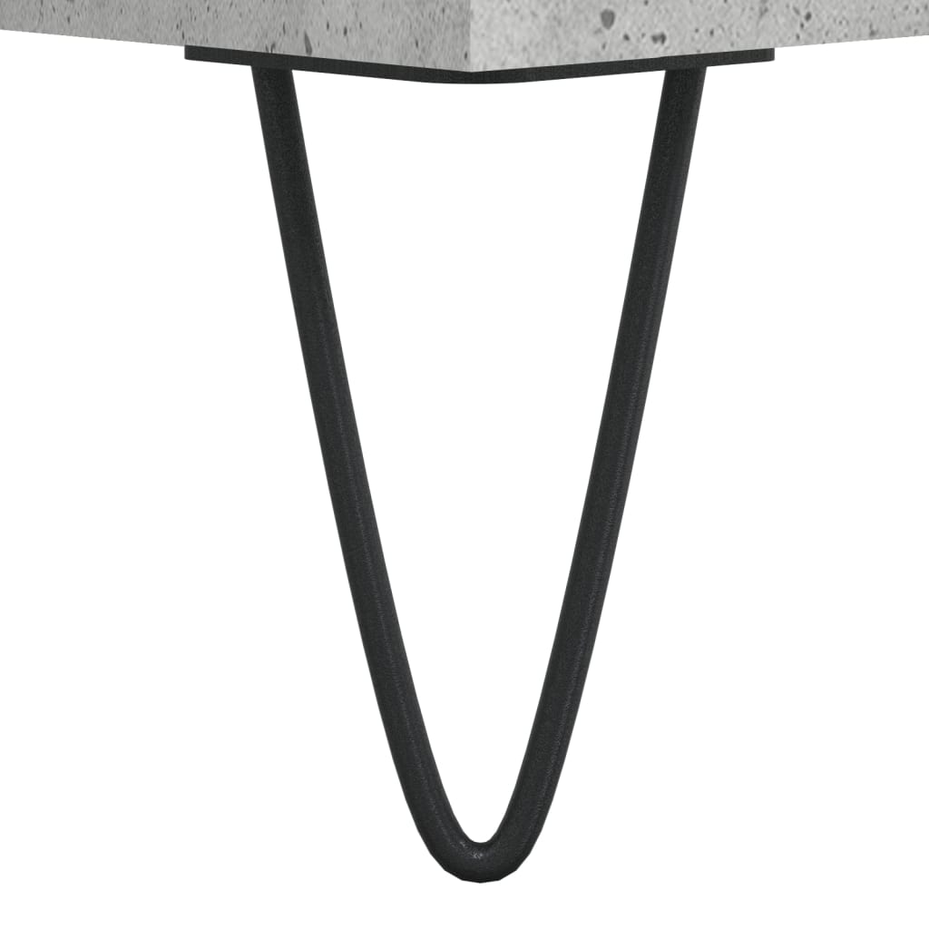 vidaXL Szafka na płyty, szarość betonu, 84,5x38x89 cm