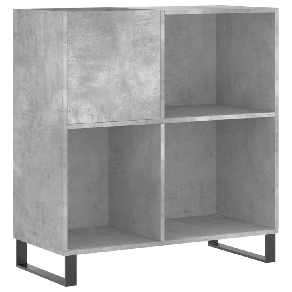 vidaXL Szafka na płyty, szarość betonu, 84,5x38x89 cm
