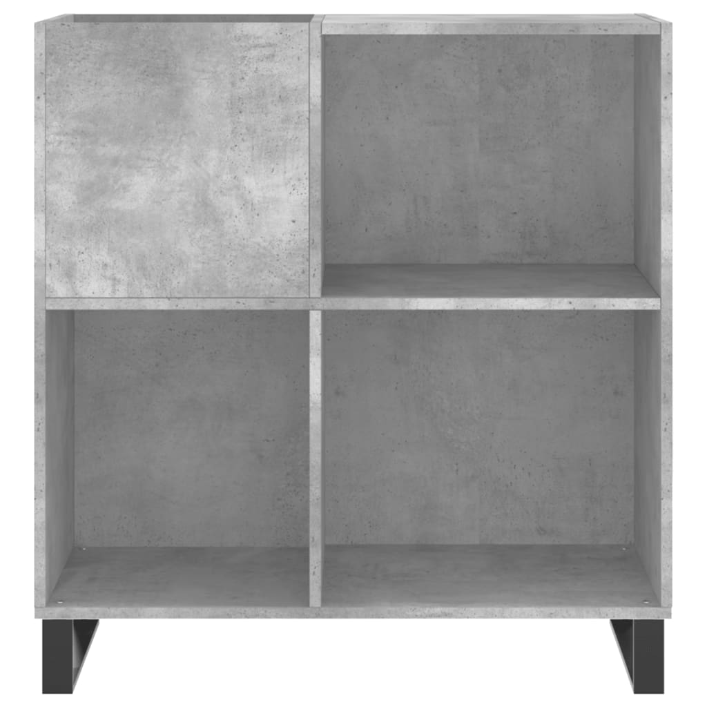 vidaXL Szafka na płyty, szarość betonu, 84,5x38x89 cm