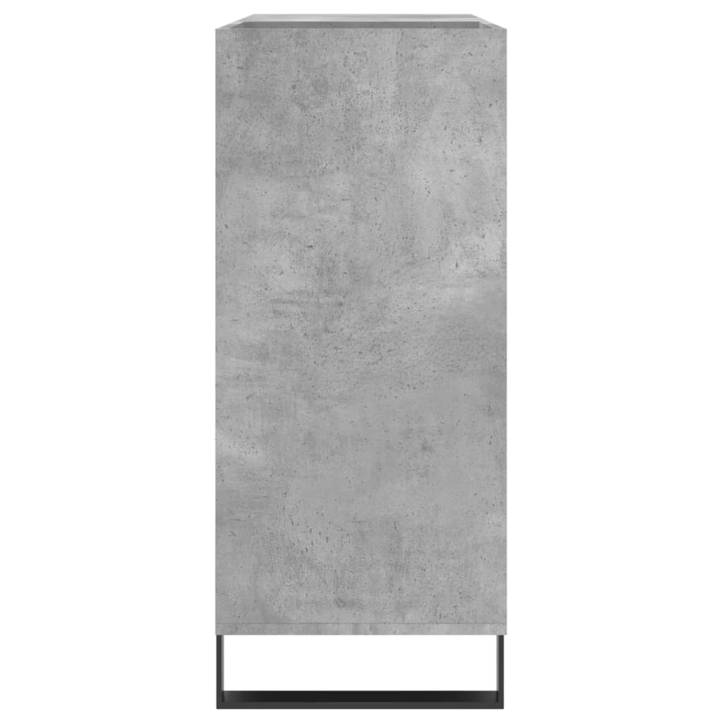 vidaXL Szafka na płyty, szarość betonu, 84,5x38x89 cm