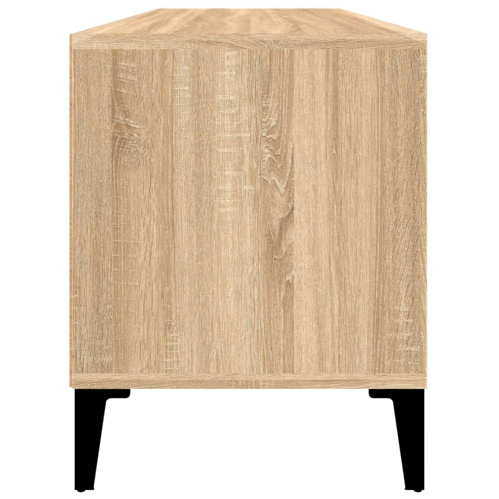 vidaXL Szafka pod TV, dąb sonoma, 100x34,5x44,5 cm
