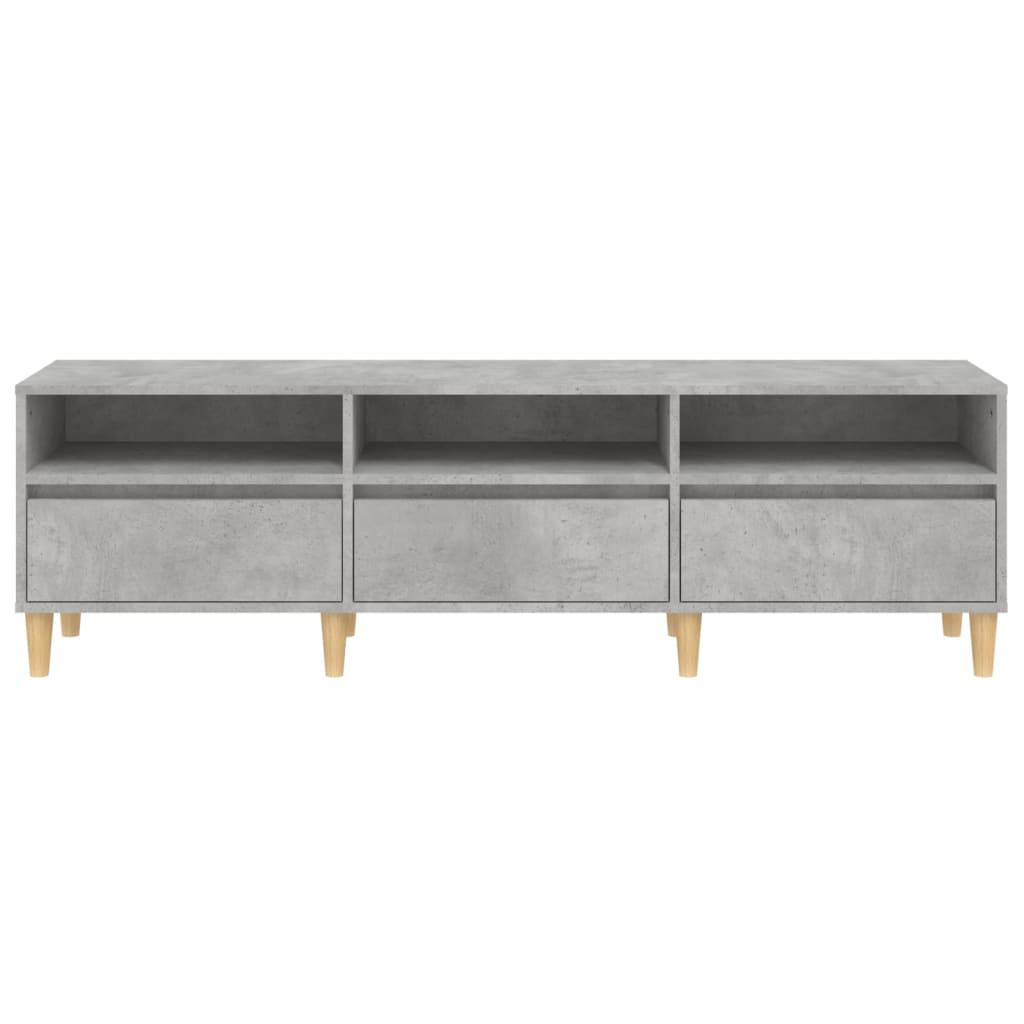 vidaXL Szafka pod TV, szarość betonu, 150x30x44,5 cm