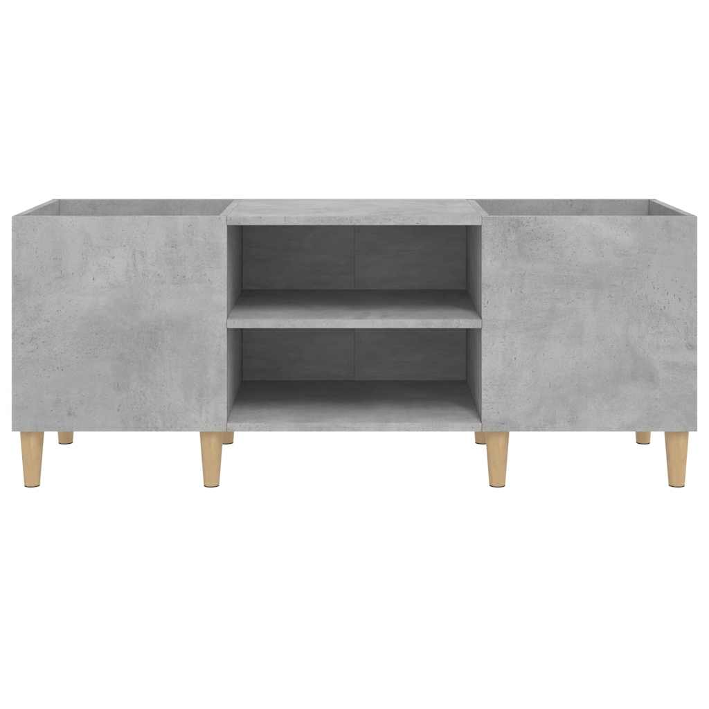 vidaXL Szafka na płyty, szarość betonu, 121x38x48 cm