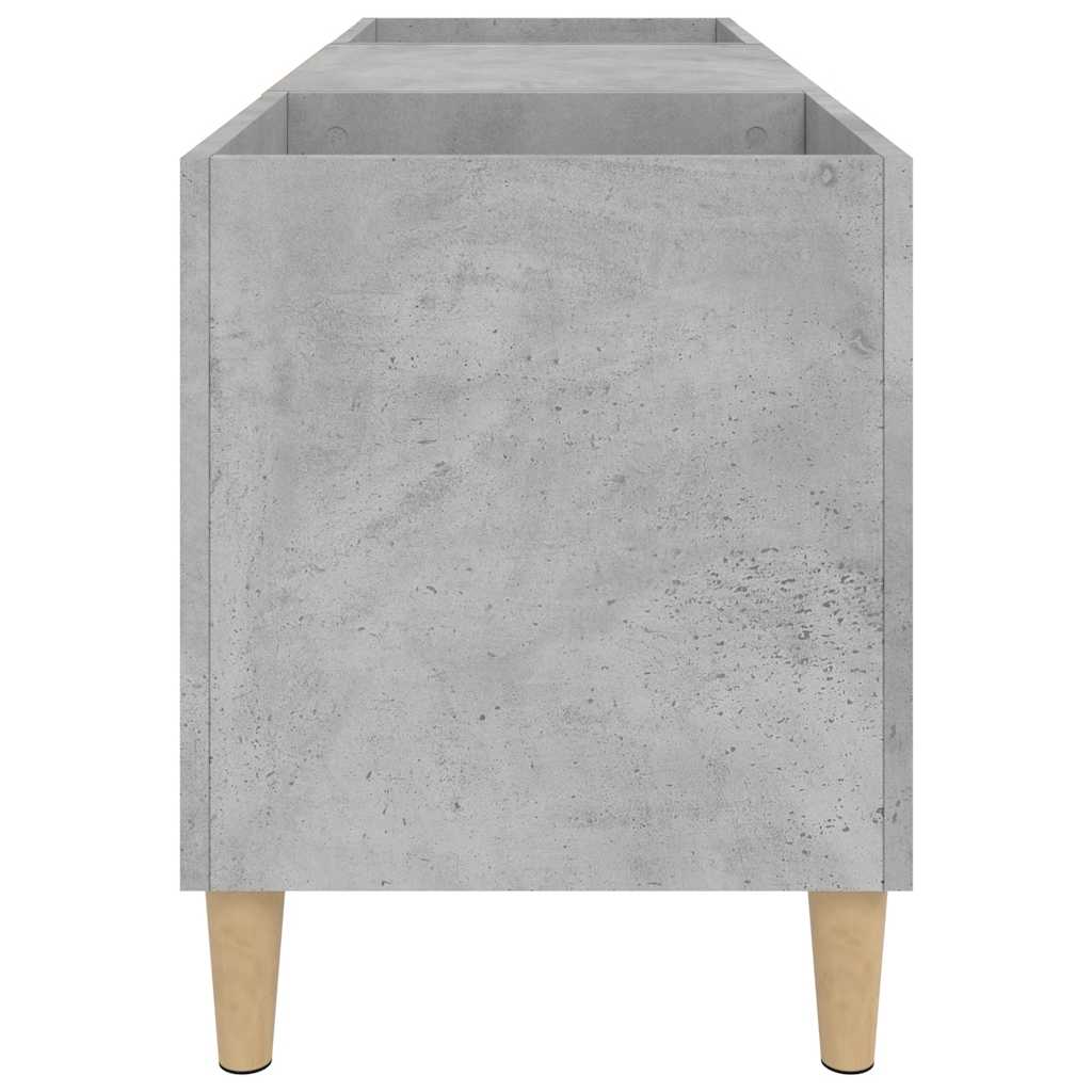 vidaXL Szafka na płyty, szarość betonu, 121x38x48 cm
