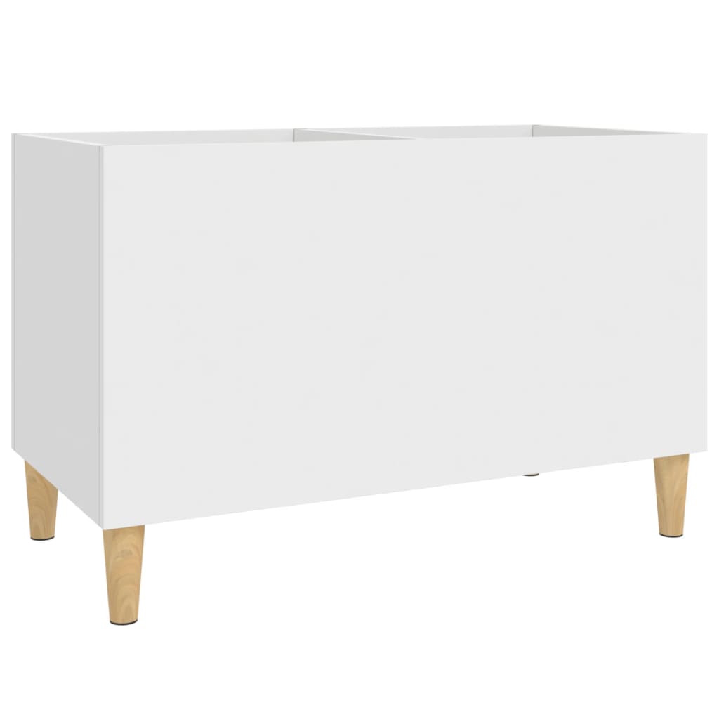 vidaXL Szafka na płyty, biała, 74,5x38x48 cm, materiał drewnopochodny