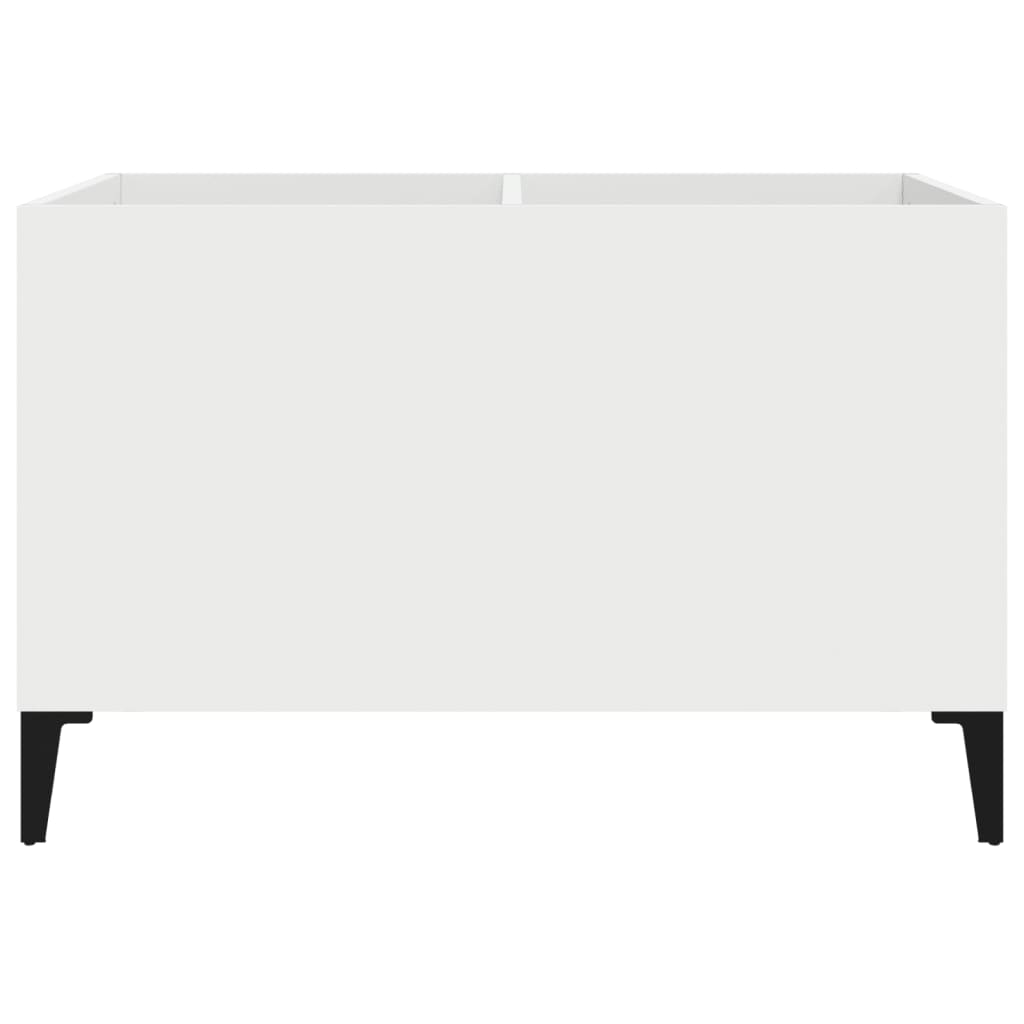 vidaXL Szafka na płyty, biała, 74,5x38x48 cm, materiał drewnopochodny
