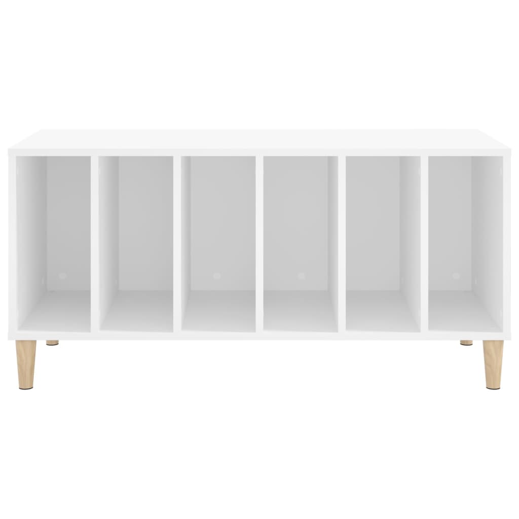 vidaXL Szafka na płyty, biała, 100x38x48 cm, materiał drewnopochodny