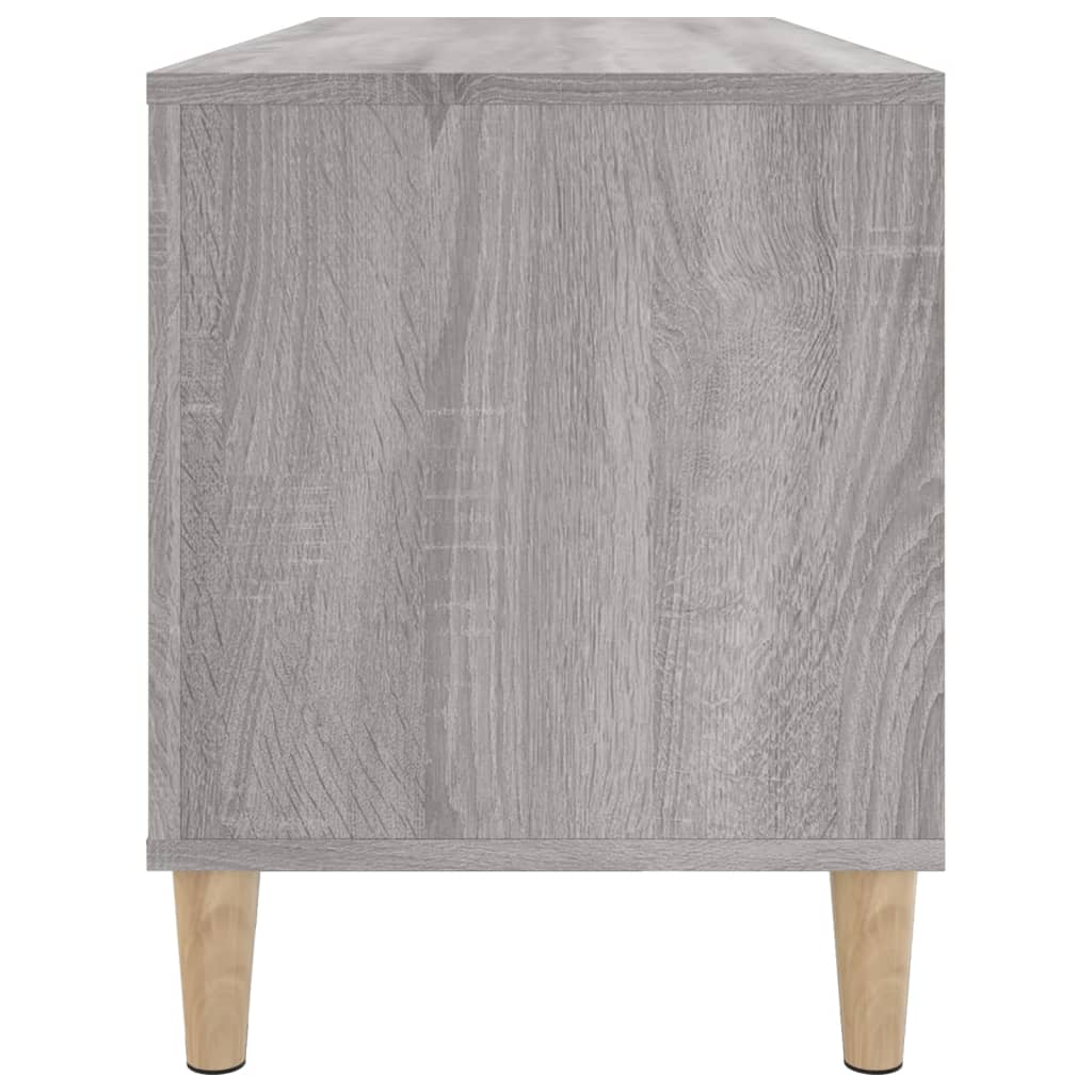 vidaXL Szafka na płyty, szary dąb sonoma, 100x38x48 cm