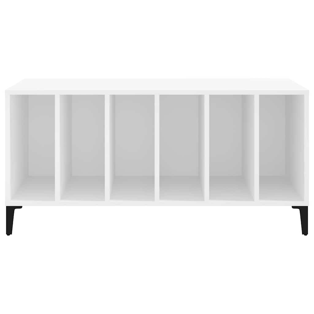 vidaXL Szafka na płyty, biała, 100x38x48 cm, materiał drewnopochodny