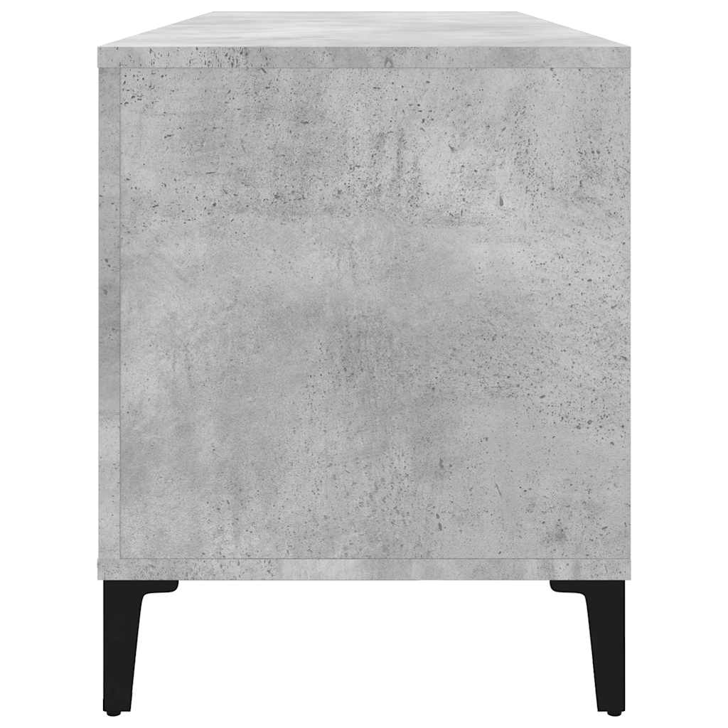 vidaXL Szafka na płyty, szarość betonu, 100x38x48 cm