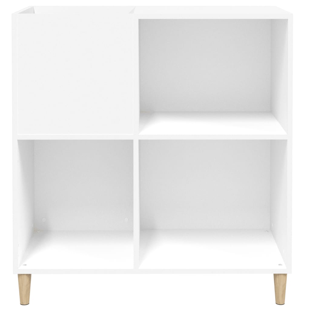 vidaXL Szafka na płyty, biała, 84,5x38x89 cm, materiał drewnopochodny