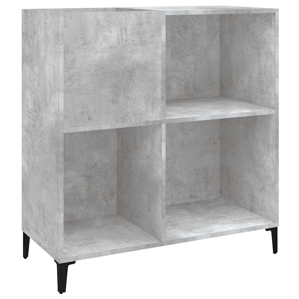 vidaXL Szafka na płyty, szarość betonu, 84,5x38x89 cm