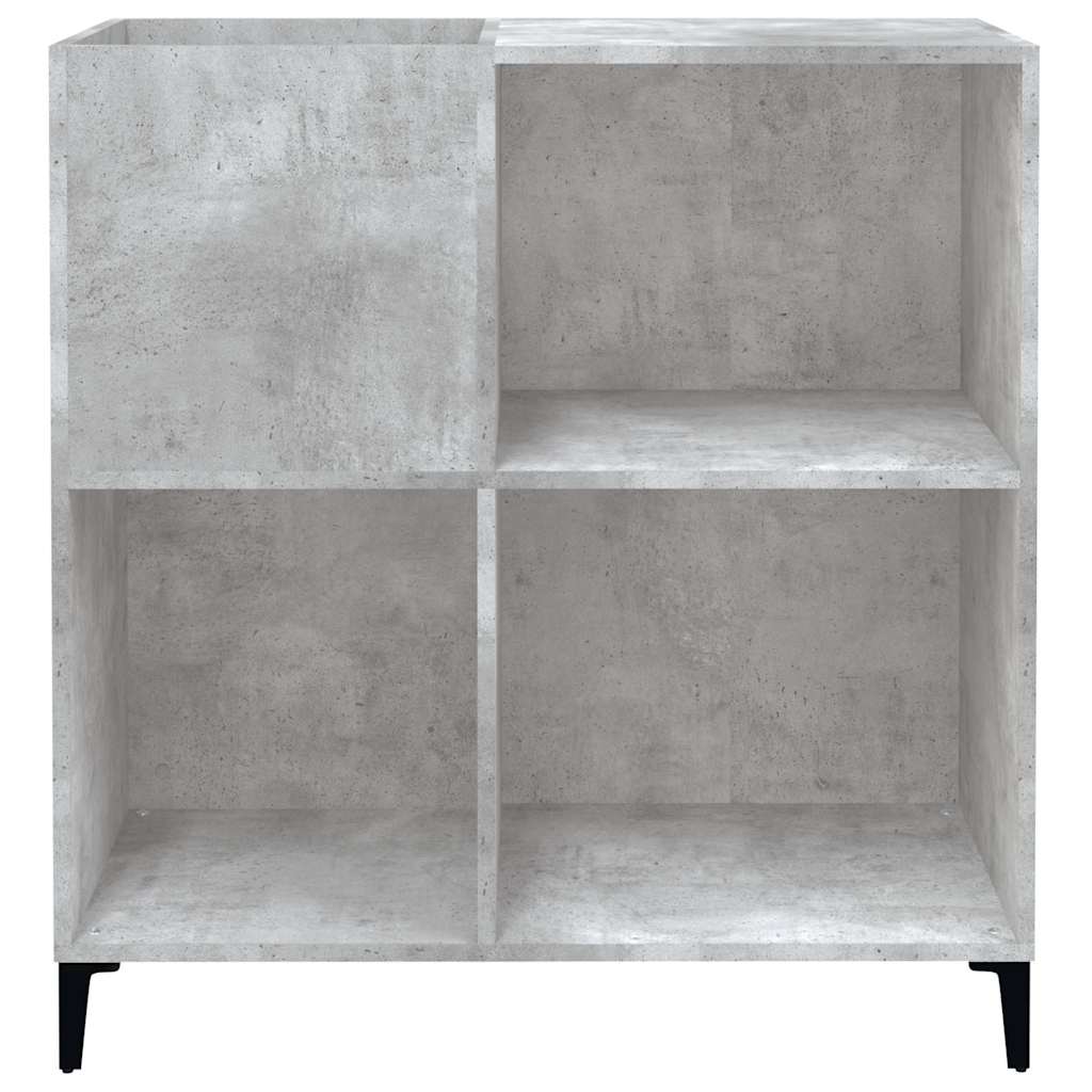 vidaXL Szafka na płyty, szarość betonu, 84,5x38x89 cm