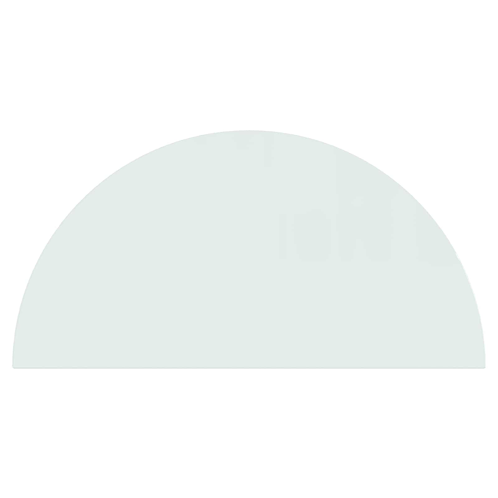 vidaXL Szklana płyta kominkowa przezroczysty 1200 x 600 mm Szkło