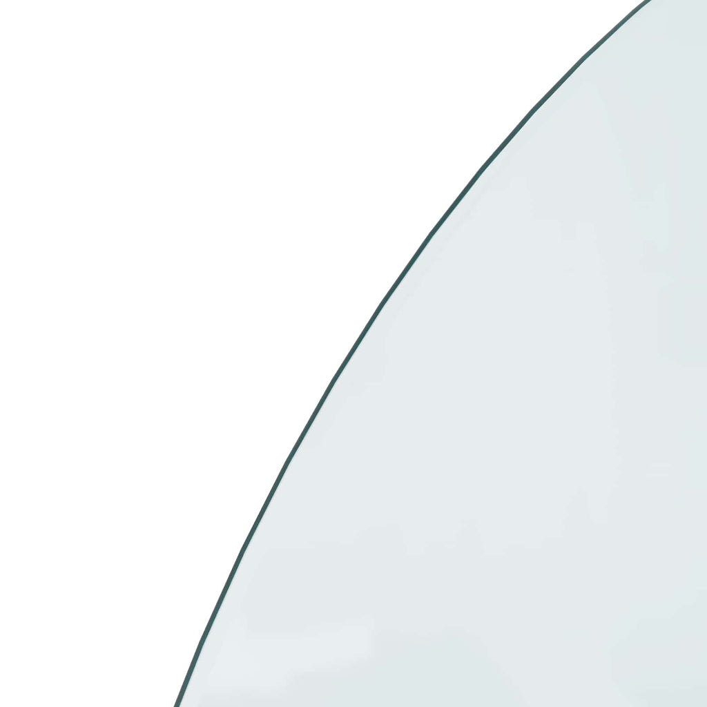 vidaXL Szklana płyta kominkowa przezroczysty 1000 x 500 mm Szkło