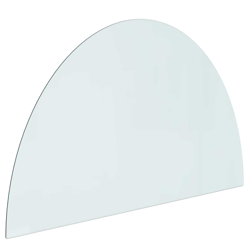 vidaXL Szklana płyta kominkowa przezroczysty 1000 x 600 mm Szkło
