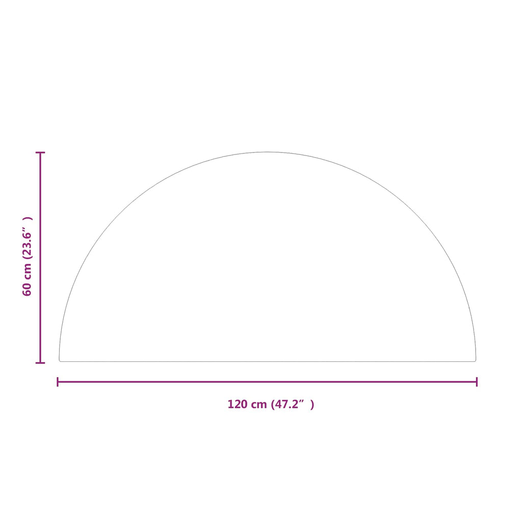 vidaXL Szklana płyta kominkowa przezroczysty 1200 x 600 mm Szkło