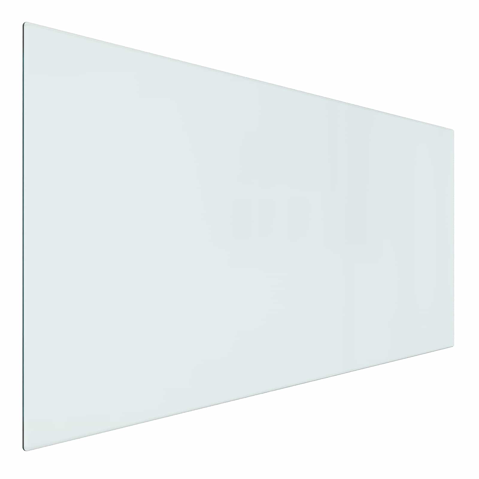vidaXL Szklana płyta kominkowa przezroczysty 100 x 50 cm Szkło