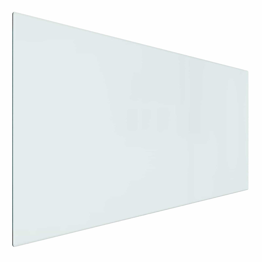 vidaXL Szklana płyta kominkowa przezroczysty 100 x 50 cm Szkło