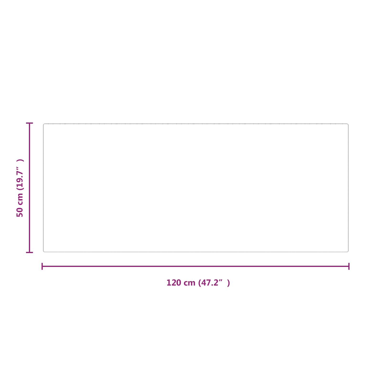 vidaXL Szklana płyta kominkowa przezroczysty 120 x 50 cm Szkło