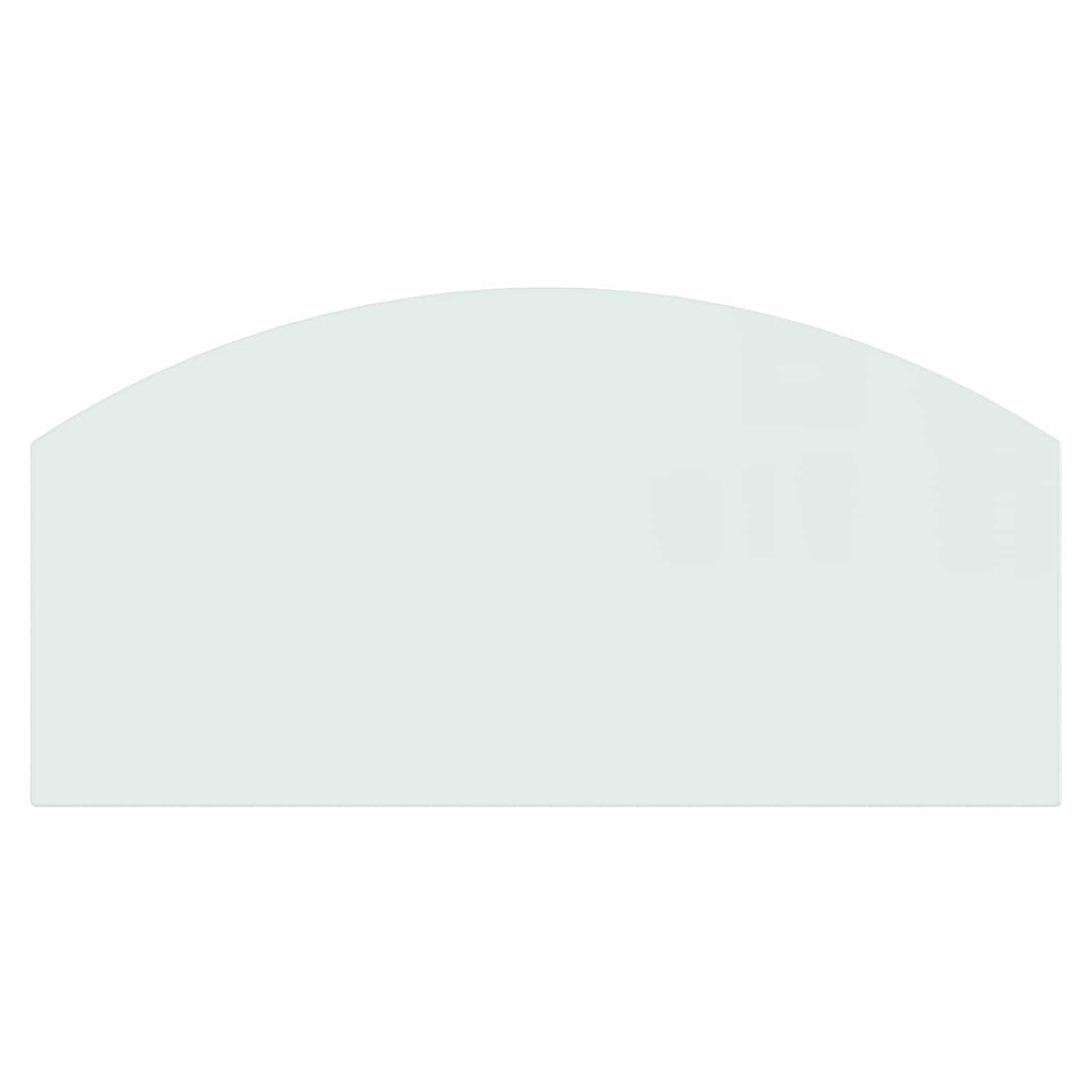 vidaXL Szklana płyta kominkowa przezroczysty 100 x 50 cm Szkło