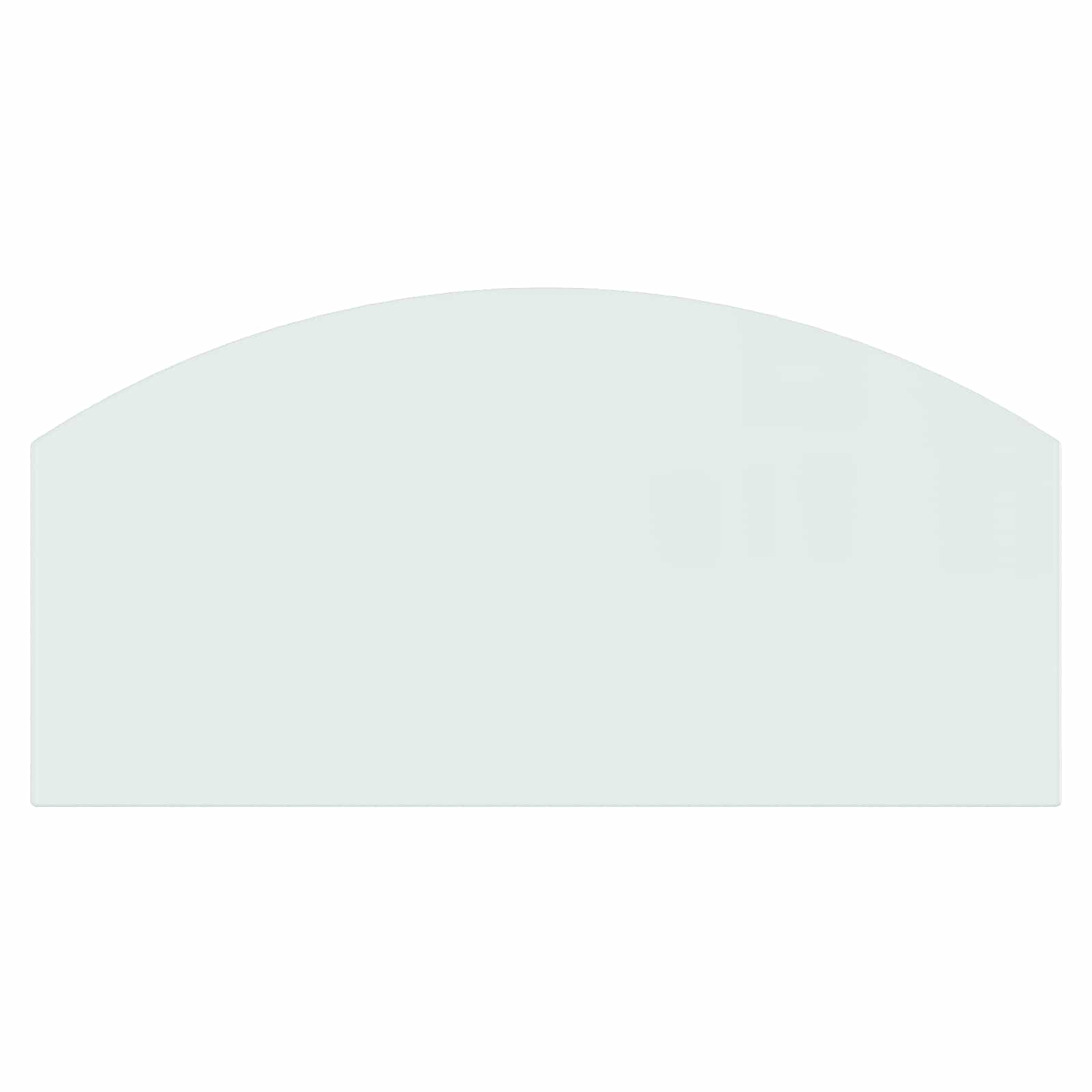vidaXL Szklana płyta kominkowa przezroczysty 100 x 50 cm Szkło