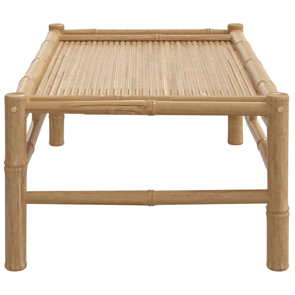 vidaXL Stolik ogrodowy, 100x55x33 cm, bambusowy