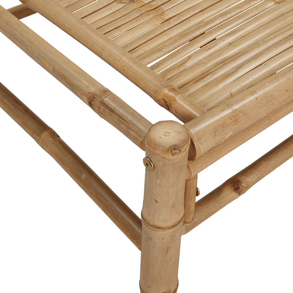 vidaXL Stolik ogrodowy, 100x55x33 cm, bambusowy