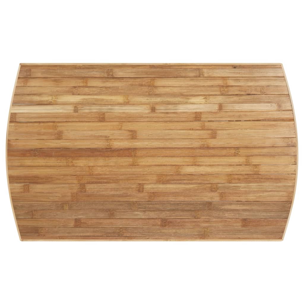 vidaXL Stolik ogrodowy, 90x55x37 cm, bambusowy