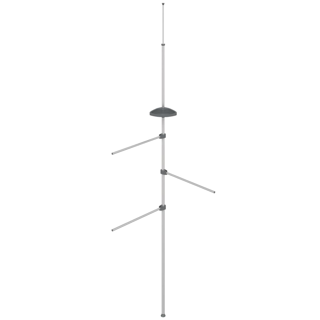 vidaXL Wieszak na ręczniki, 47x280 cm, aluminium