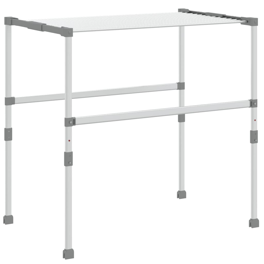 vidaXL Suszarka na pranie, 83x(50-55)x(40-85) cm, aluminium