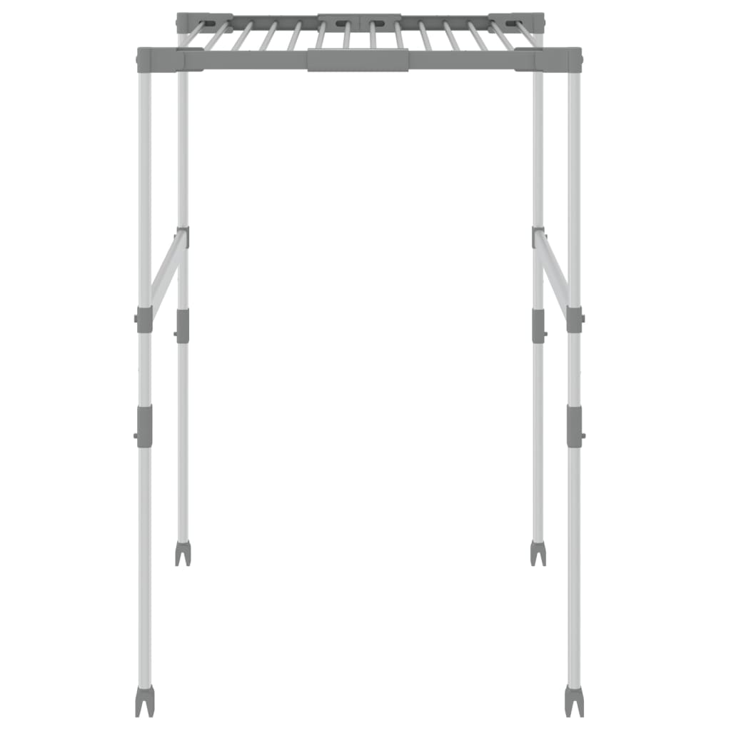 vidaXL Suszarka na pranie, 83x(50-55)x(40-85) cm, aluminium