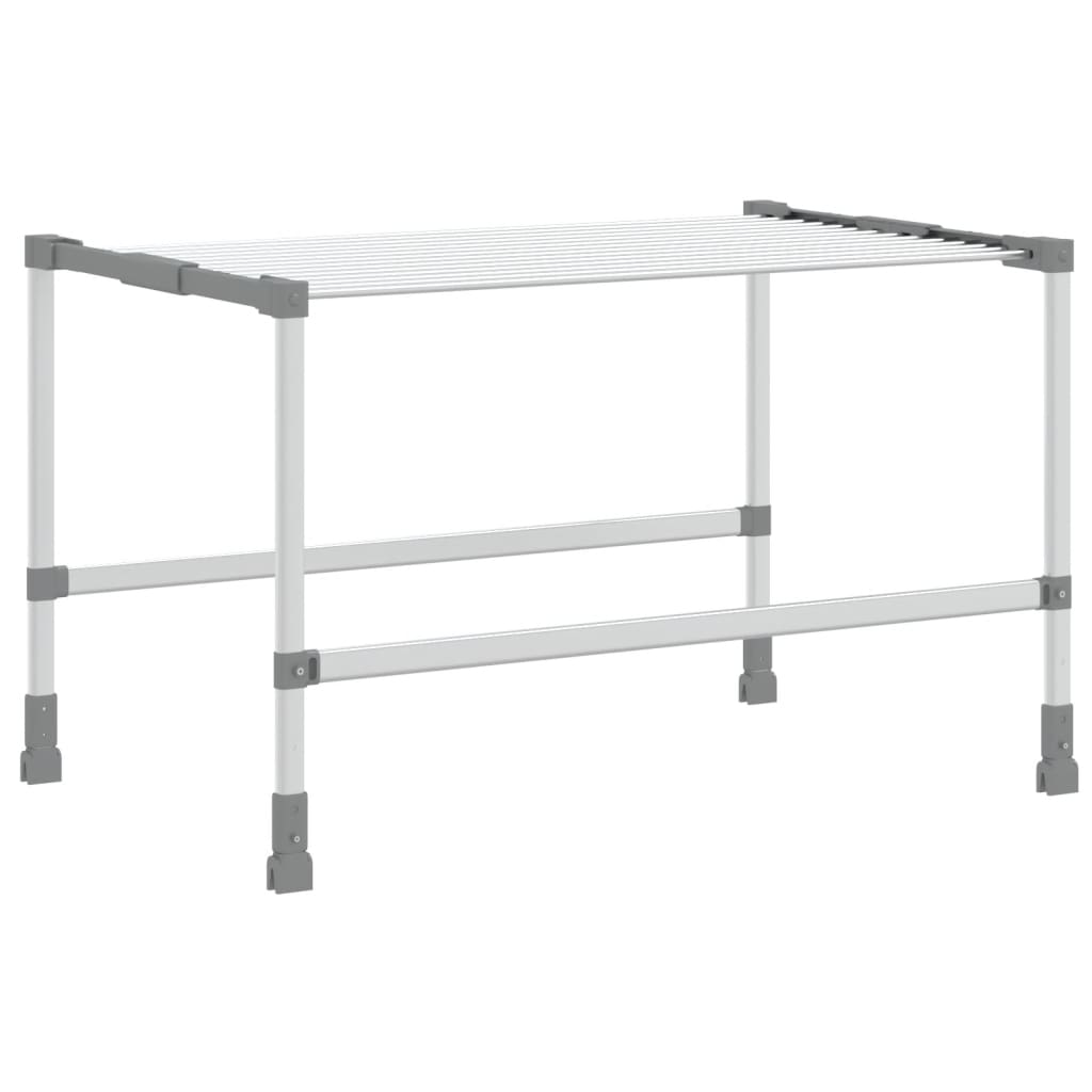vidaXL Suszarka na pranie, 83x(50-55)x(40-85) cm, aluminium